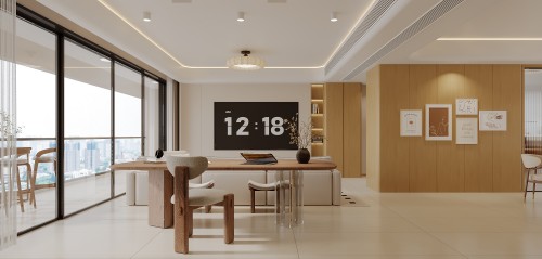 天阅嘉陵 现代原木
